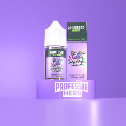 Professor Herb CBD Vape Liquid 1000mg/30ml V2 - Grape Kush