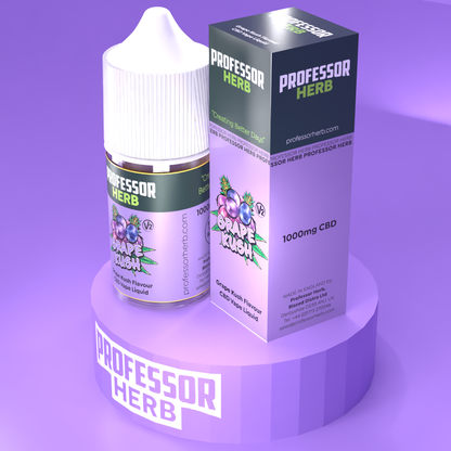 Professor Herb CBD Vape Liquid 1000mg/30ml V2 - Grape Kush