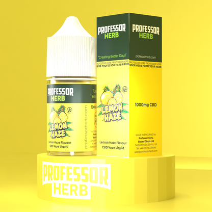 Professor Herb CBD Vape Liquid 1000mg/30ml  V2- Lemon Haze