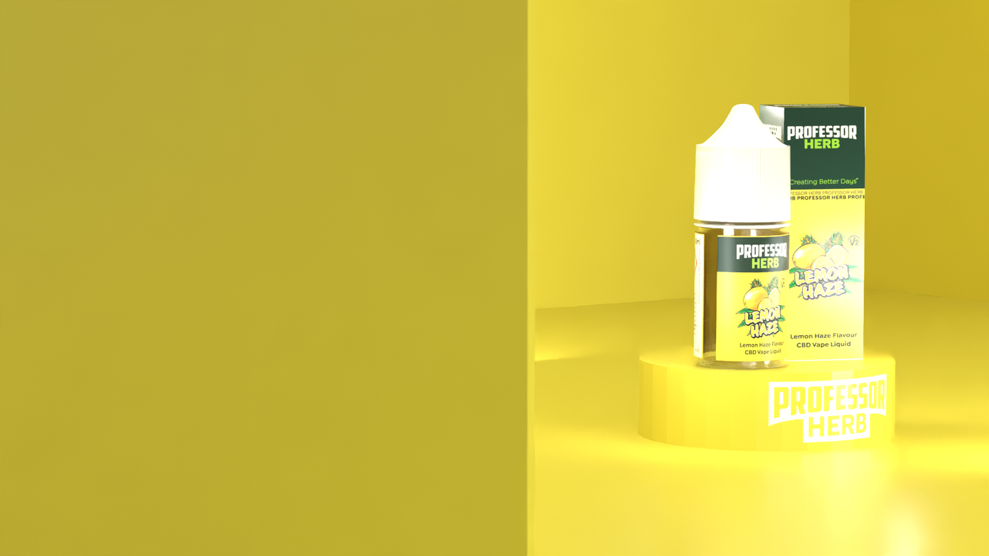 Professor Herb CBD Vape Liquid 1000mg/30ml  V2- Lemon Haze