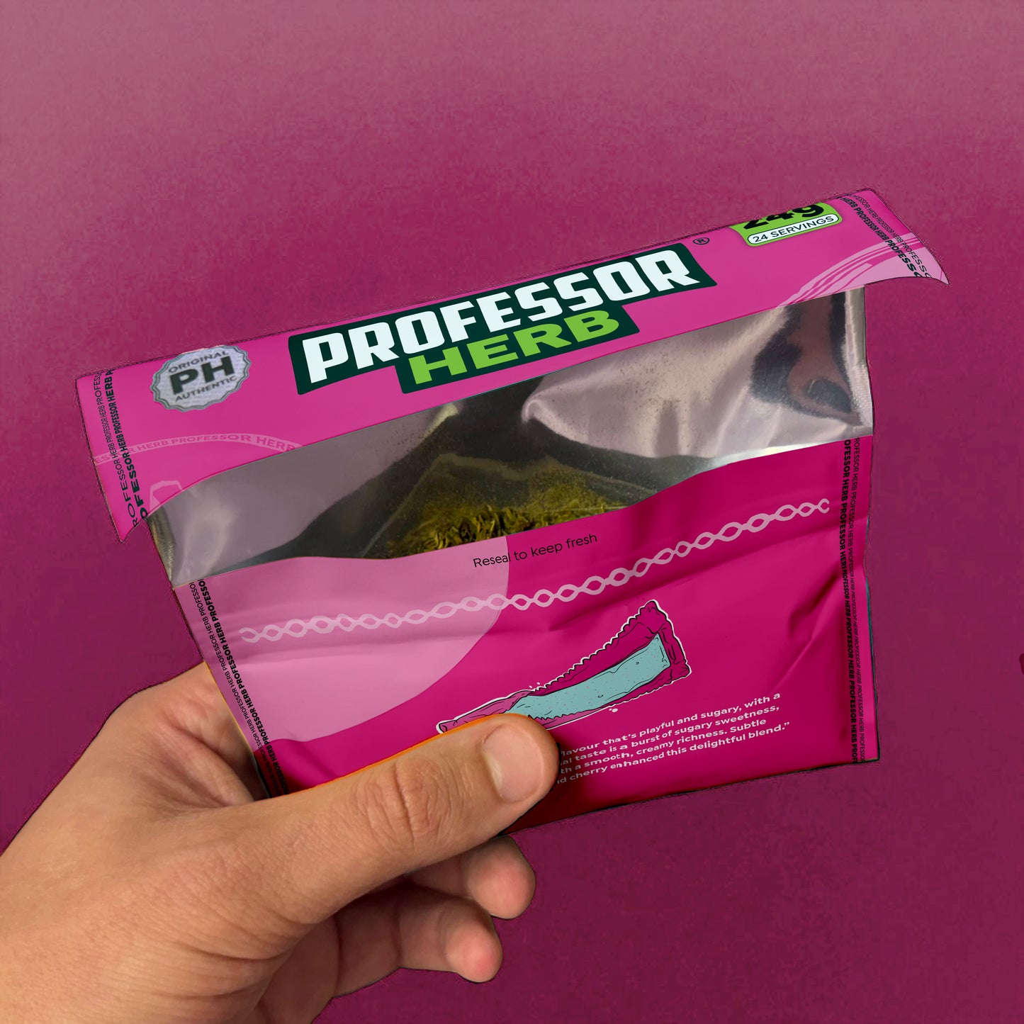 Professor Herb Premium Hemp Blend (24g) - Bubblegum
