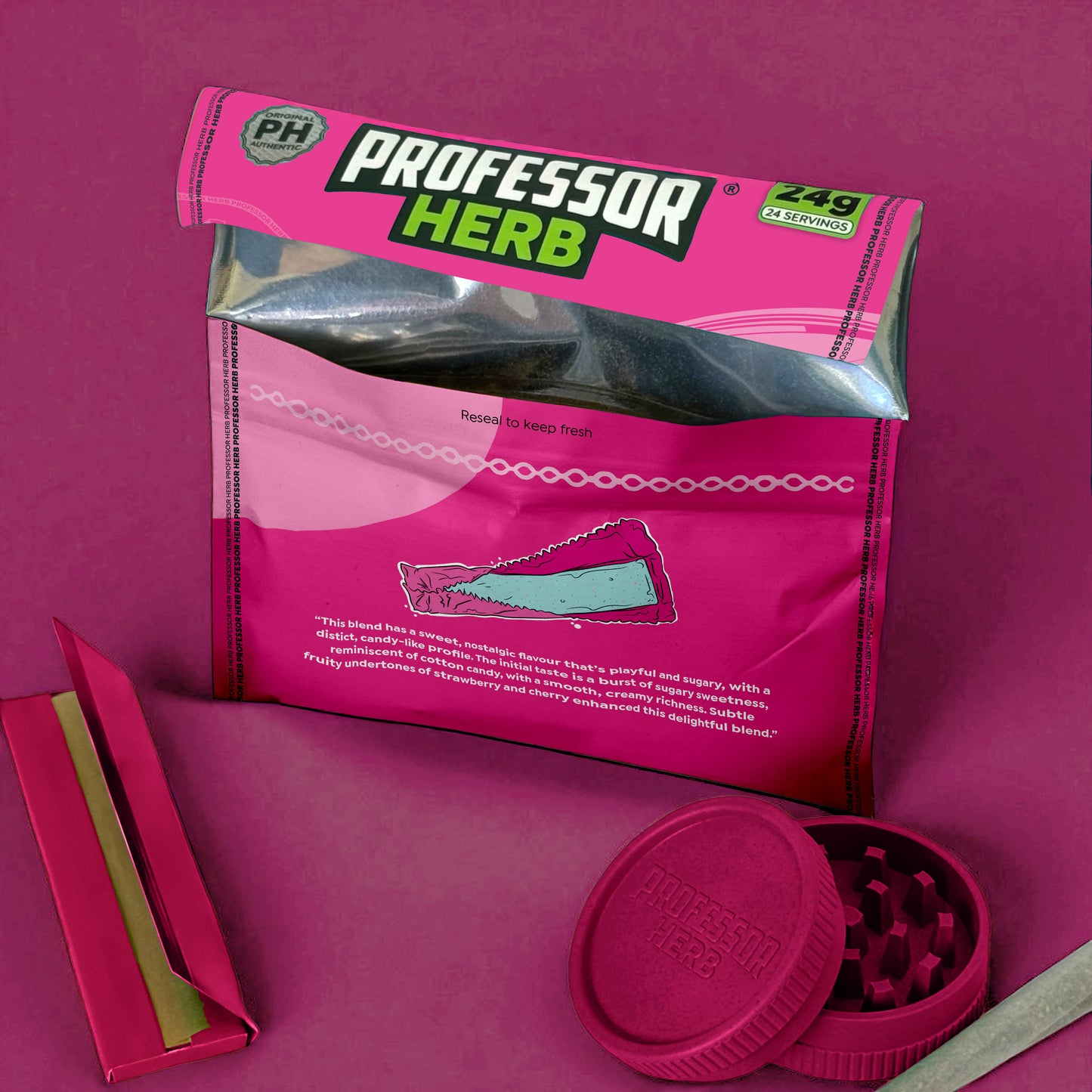 Professor Herb Premium Hemp Blend (24g) - Bubblegum