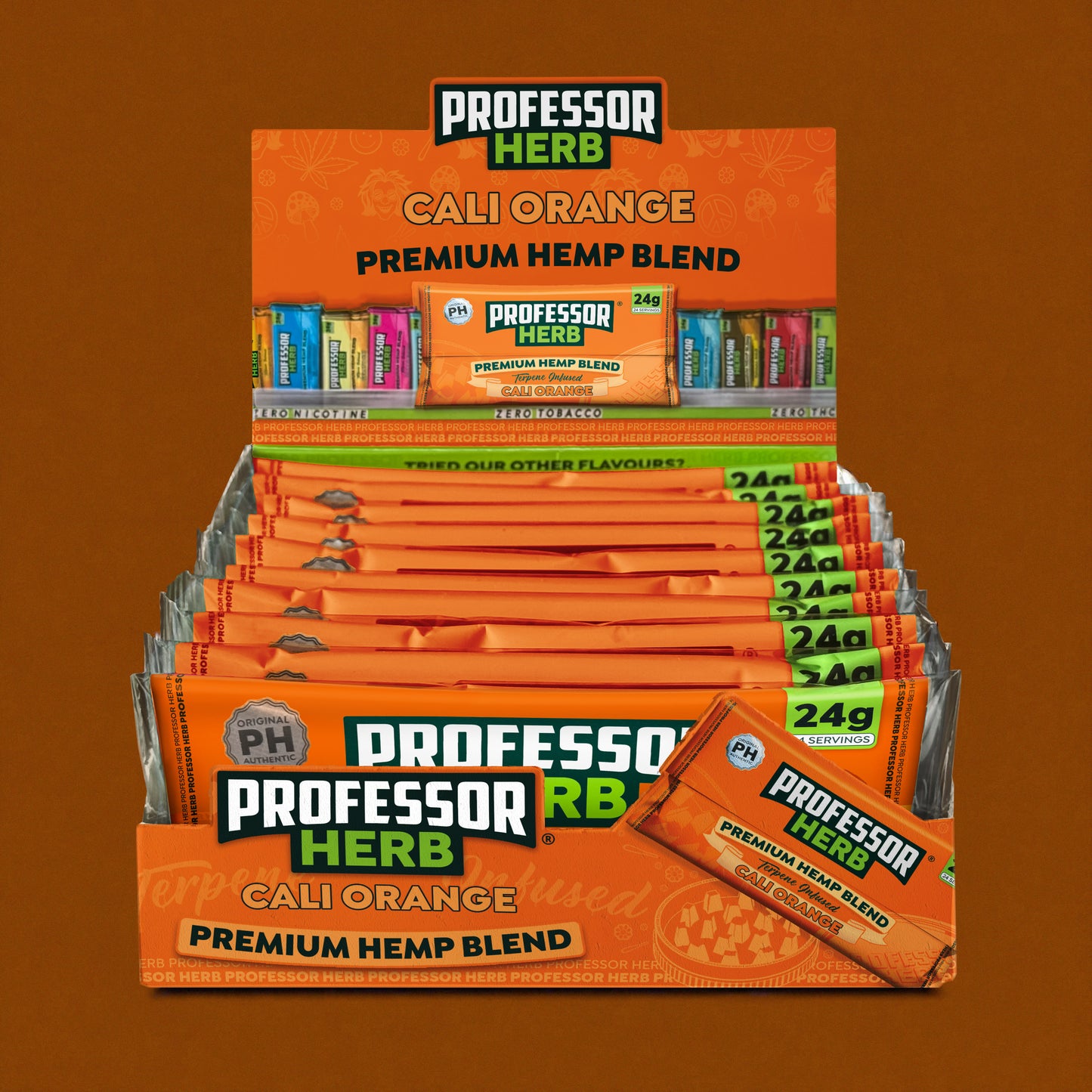 Professor Herb Premium Hemp Blend (24g) - Cali Orange