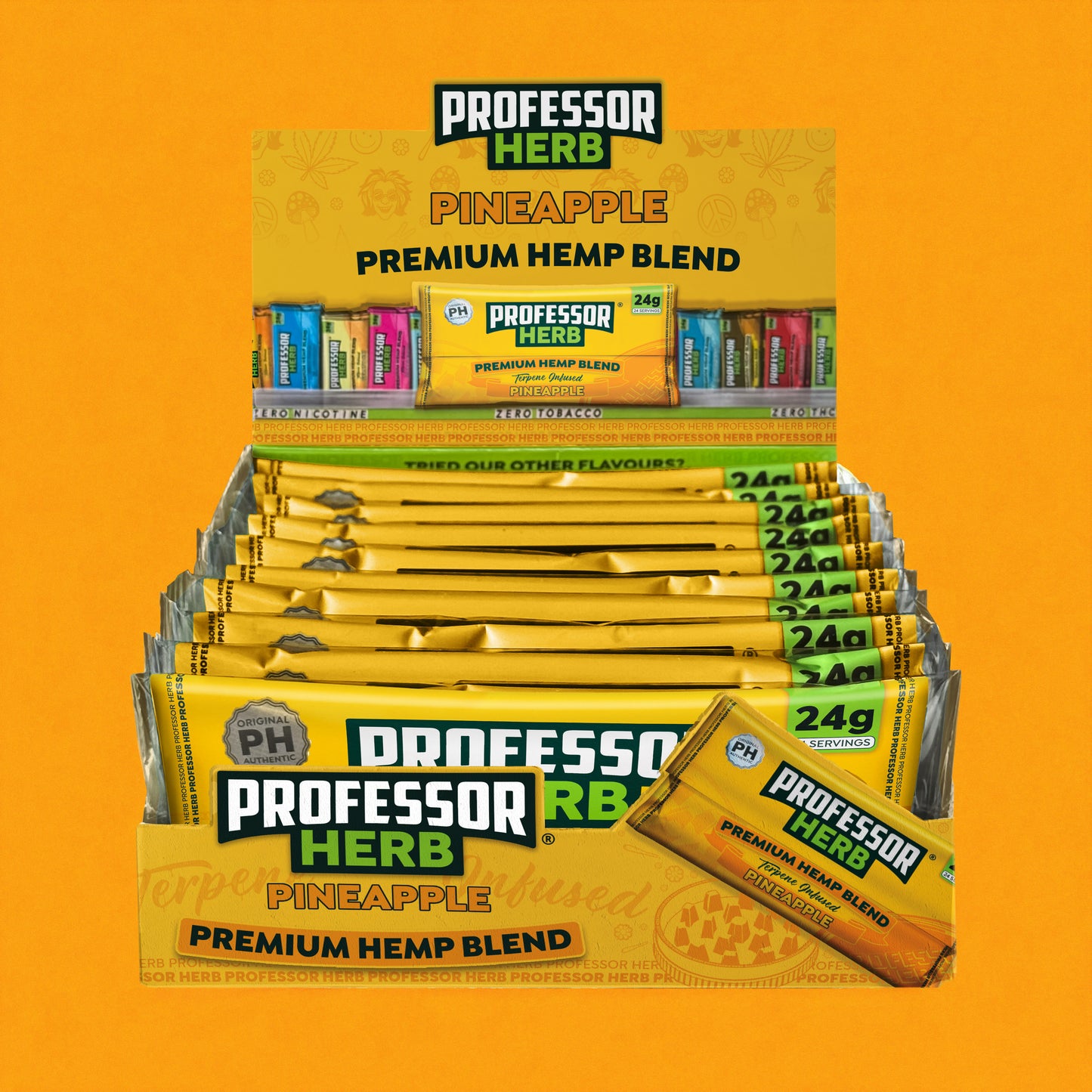 Professor Herb Premium Hemp Blend (24g) - Pineapple
