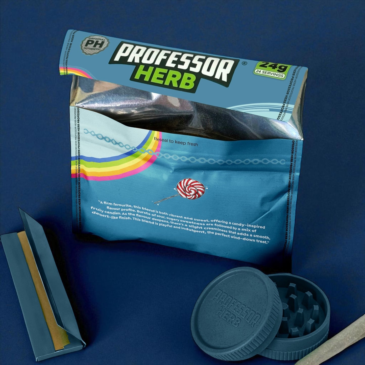 Professor Herb Premium Hemp Blend (24g) - Rainbow Candy