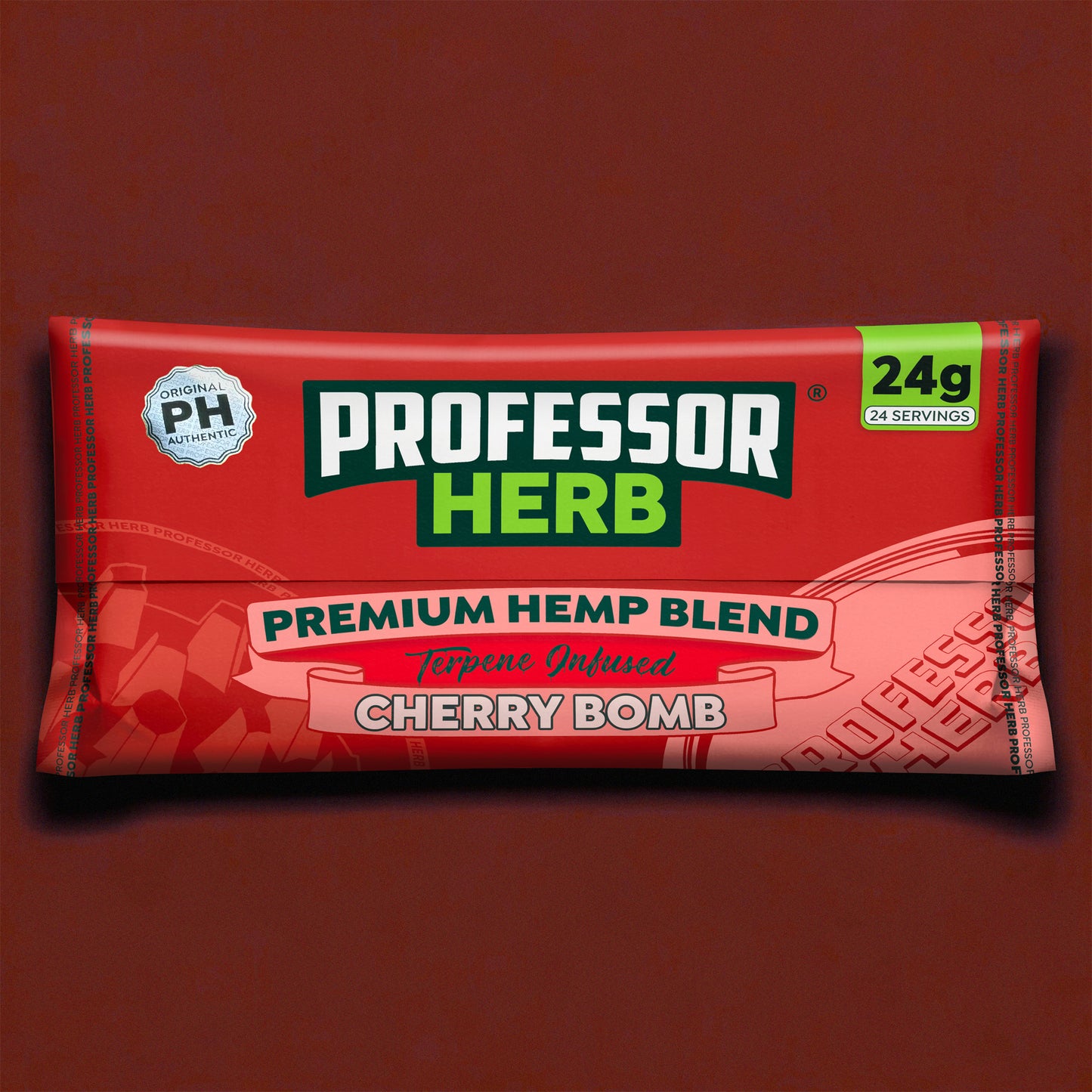 Professor Herb Premium Hemp Blend (24g) - Cherry Bomb