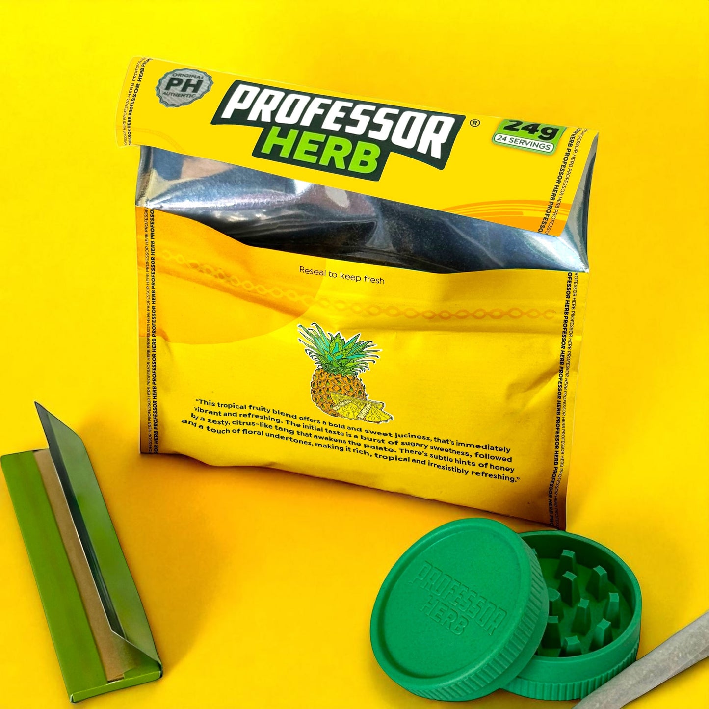 Professor Herb Premium Hemp Blend (24g) - Pineapple