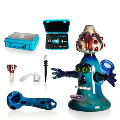 Phoenix Star Alien Shroom Dual Rig With Hand Pipe (PHX1002)