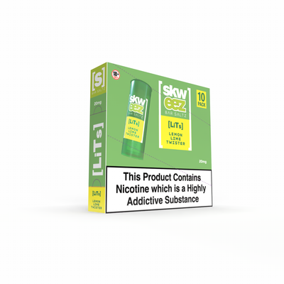 Skweez Nic Salts: Lemon Lime Twister - 20mg (10 Pack)