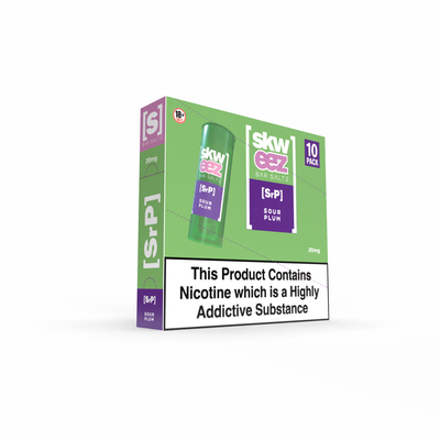 Skweez Nic Salts: Sour Plum - 20mg (10 Pack)