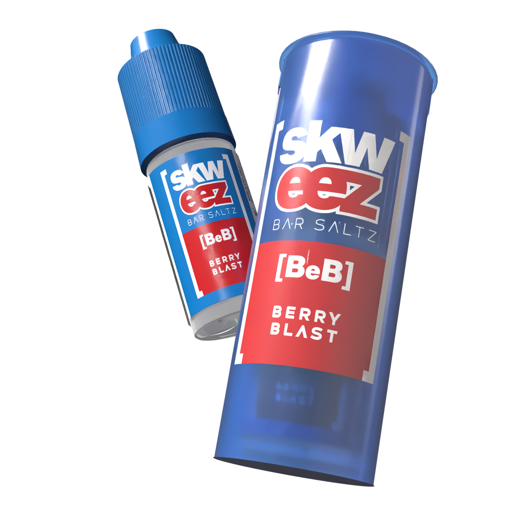 Skweez Nic Salts: Berry Blast - 10mg (10 Pack)