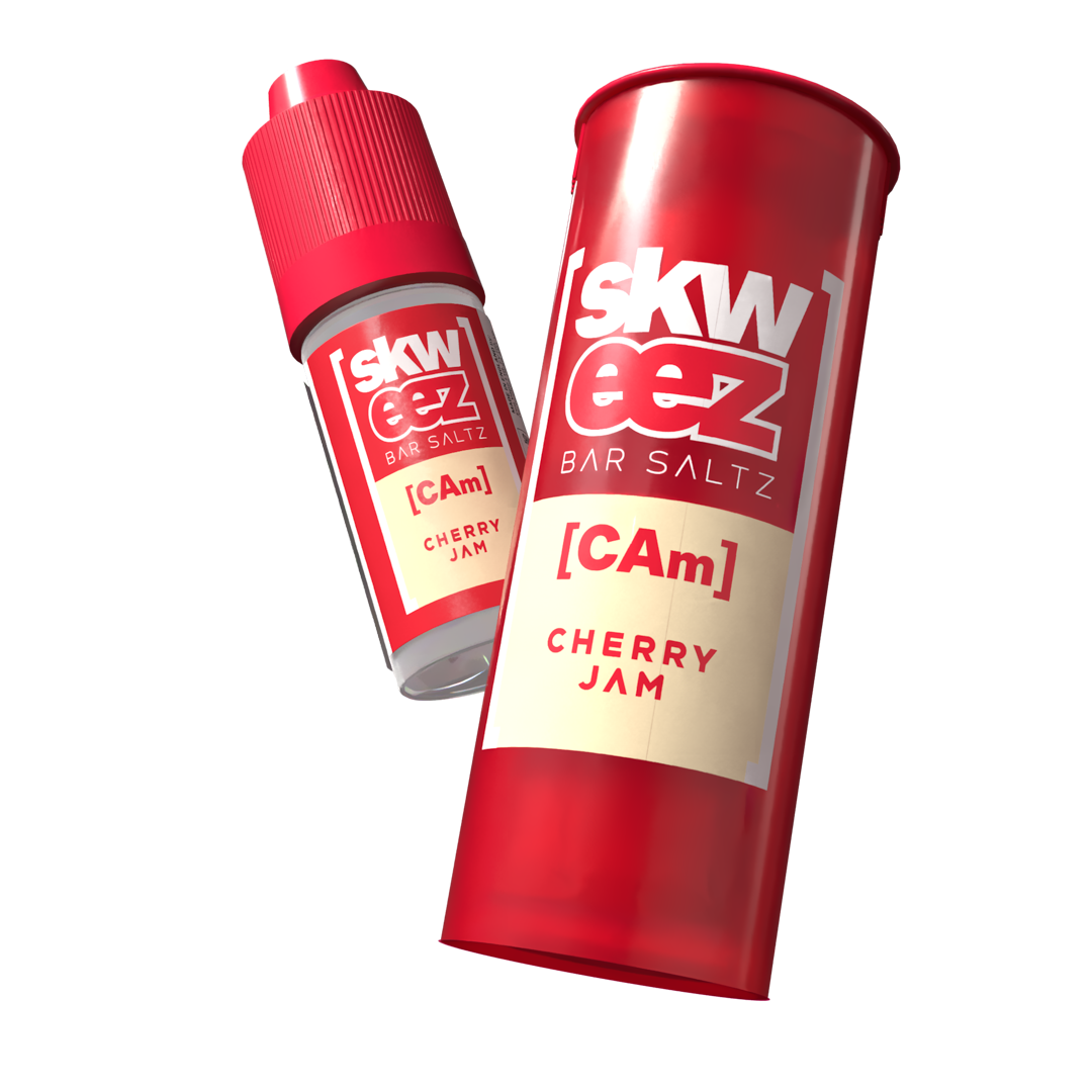 Skweez Nic Salts: Cherry Jam - 10mg (10 Pack)