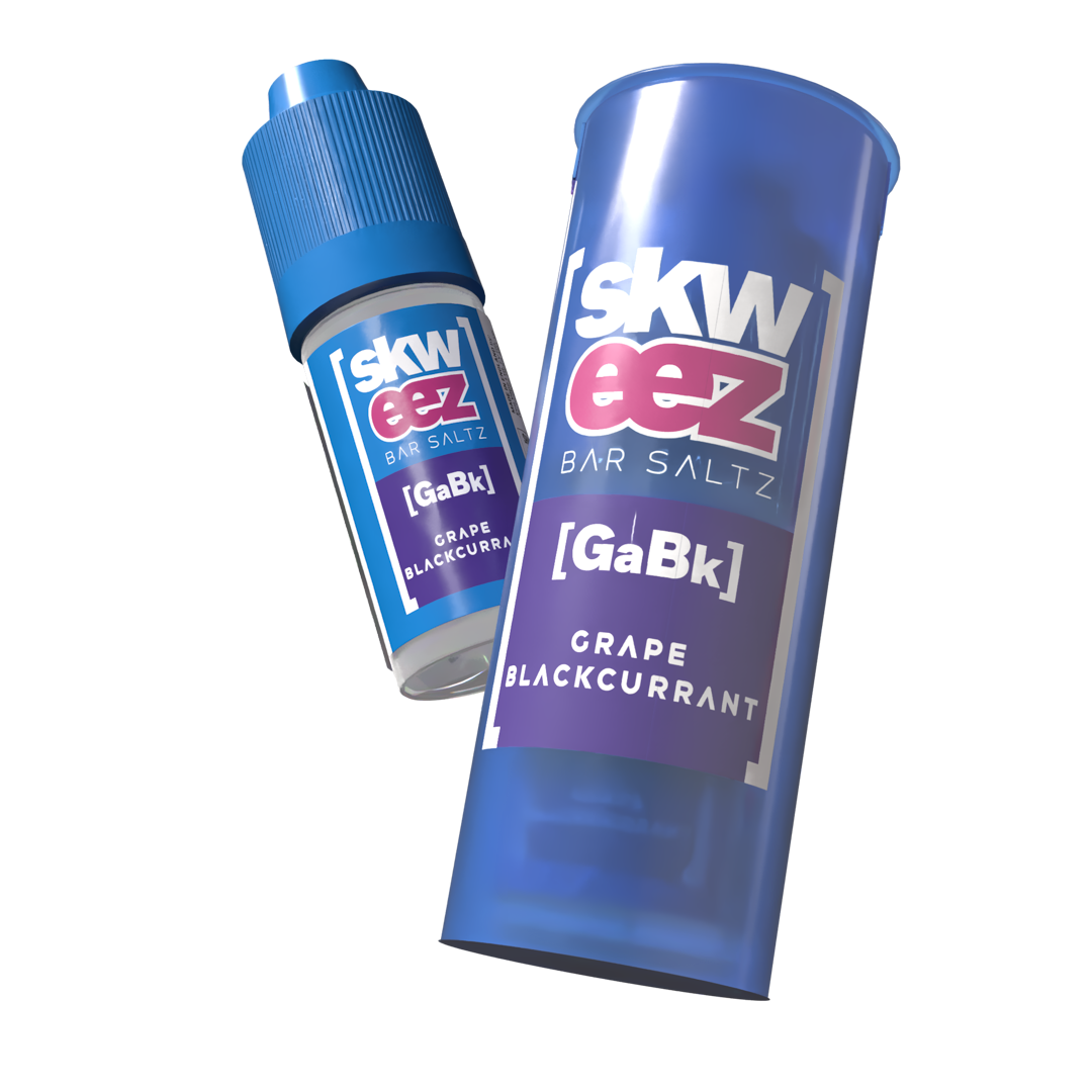 Skweez Nic Salts: Grape Blackcurrant - 10mg (10 Pack)