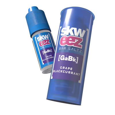 Skweez Nic Salts: Grape Blackcurrant - 10mg (10 Pack)