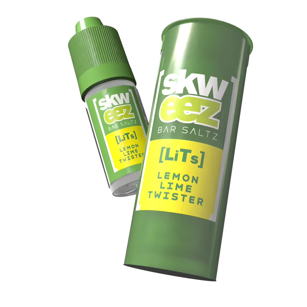 Skweez Nic Salts: Lemon Lime Twister - 10mg (10 Pack)