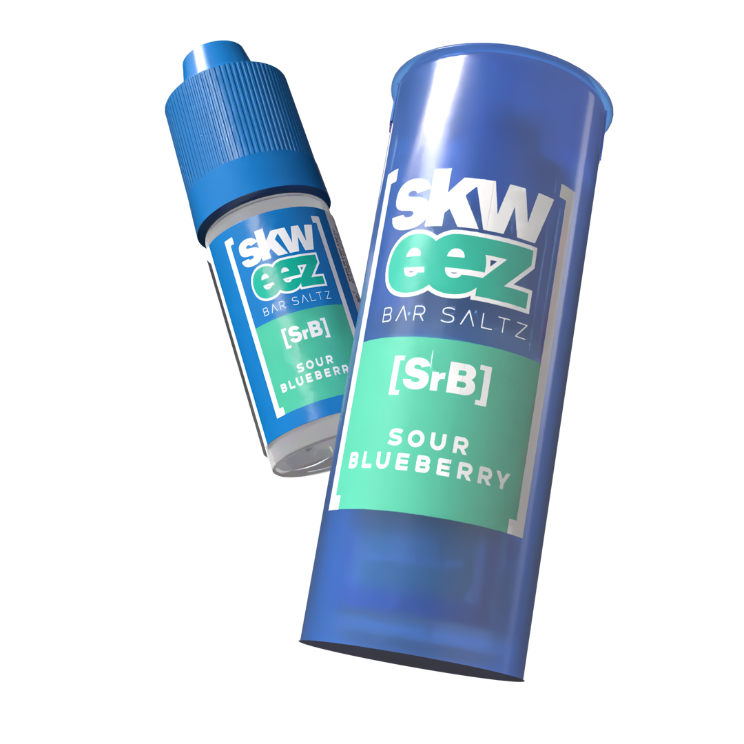 Skweez Nic Salts: Sour Blueberry - 10mg (10 Pack)