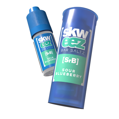 Skweez Nic Salts: Sour Blueberry - 20mg (10 Pack)