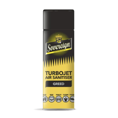 Sovereign Turbojet Air Fresheners: Greed - 500ml