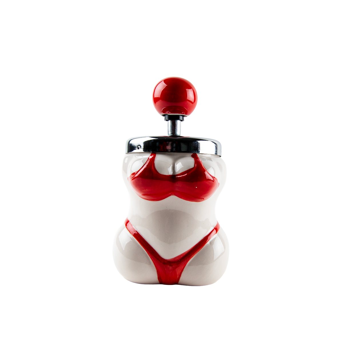 Sparkys Large Push Down Ashtray - Bikini