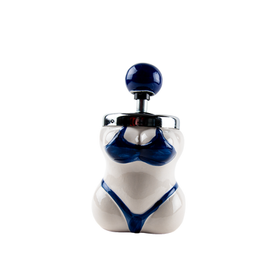 Sparkys Large Push Down Ashtray - Bikini