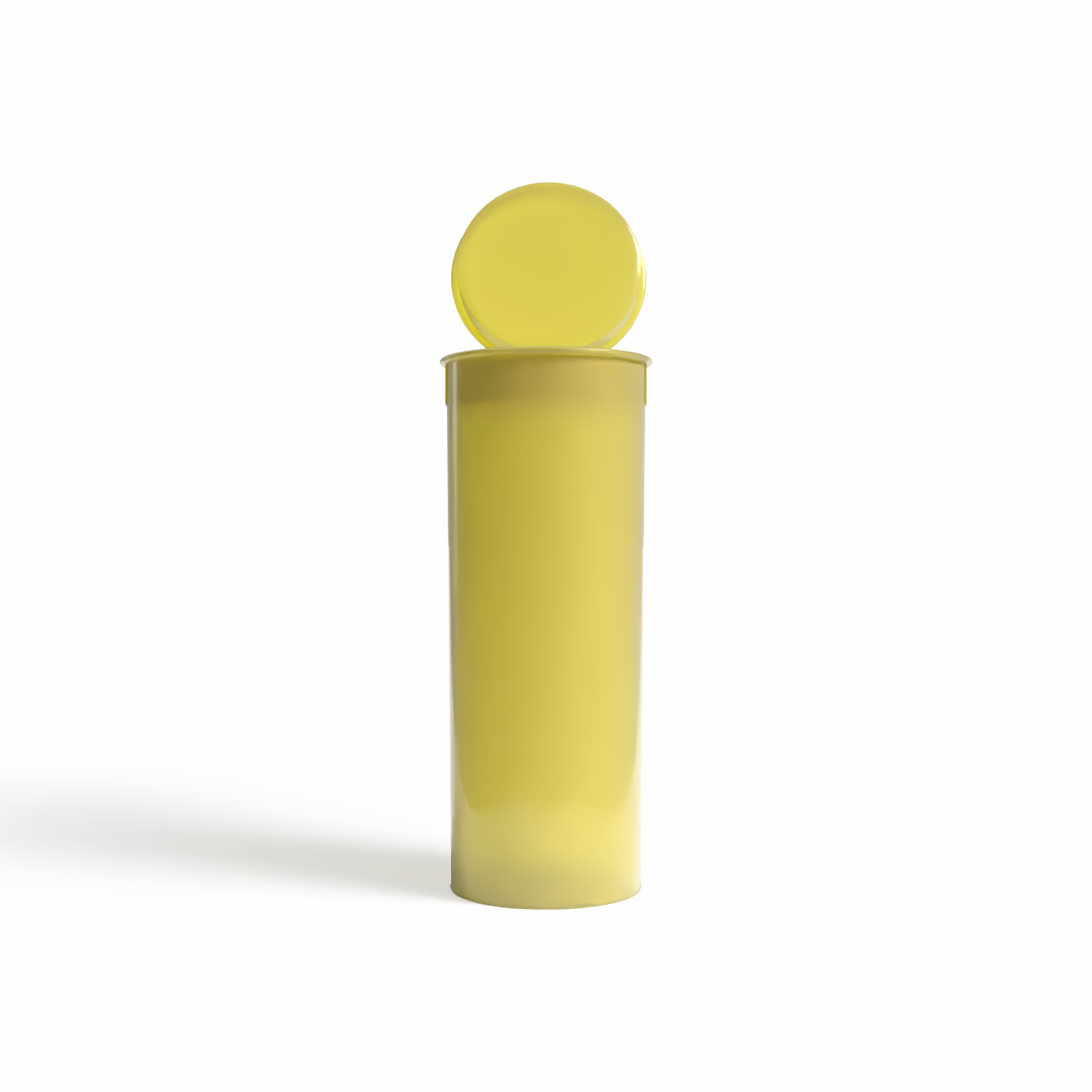 Stash Potz: Unlabelled Pots - Yellow (315 Pack)