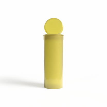 Stash Potz: Unlabelled Pots - Yellow (315 Pack)