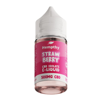 Hempthy CBD Vape Liquid 30ml - Strawberry