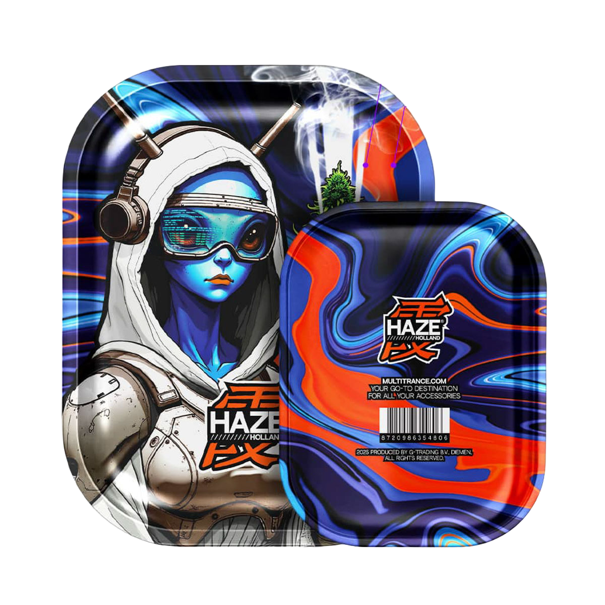 Haze Holland: Ganja Wars - Small Rolling Tray