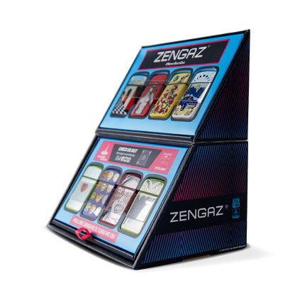 Zengaz Cube Display Jet Lighters ZL-12 (16 pcs)