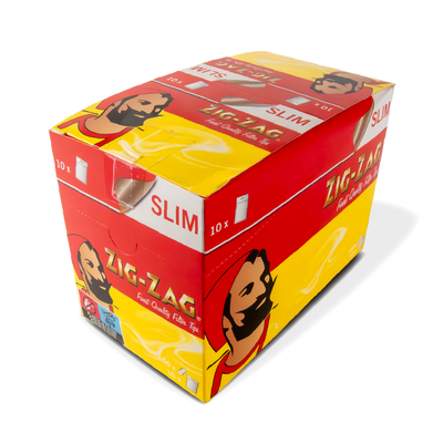 Zig Zag Filters: Slimline - 150 Tips (10 Pack)