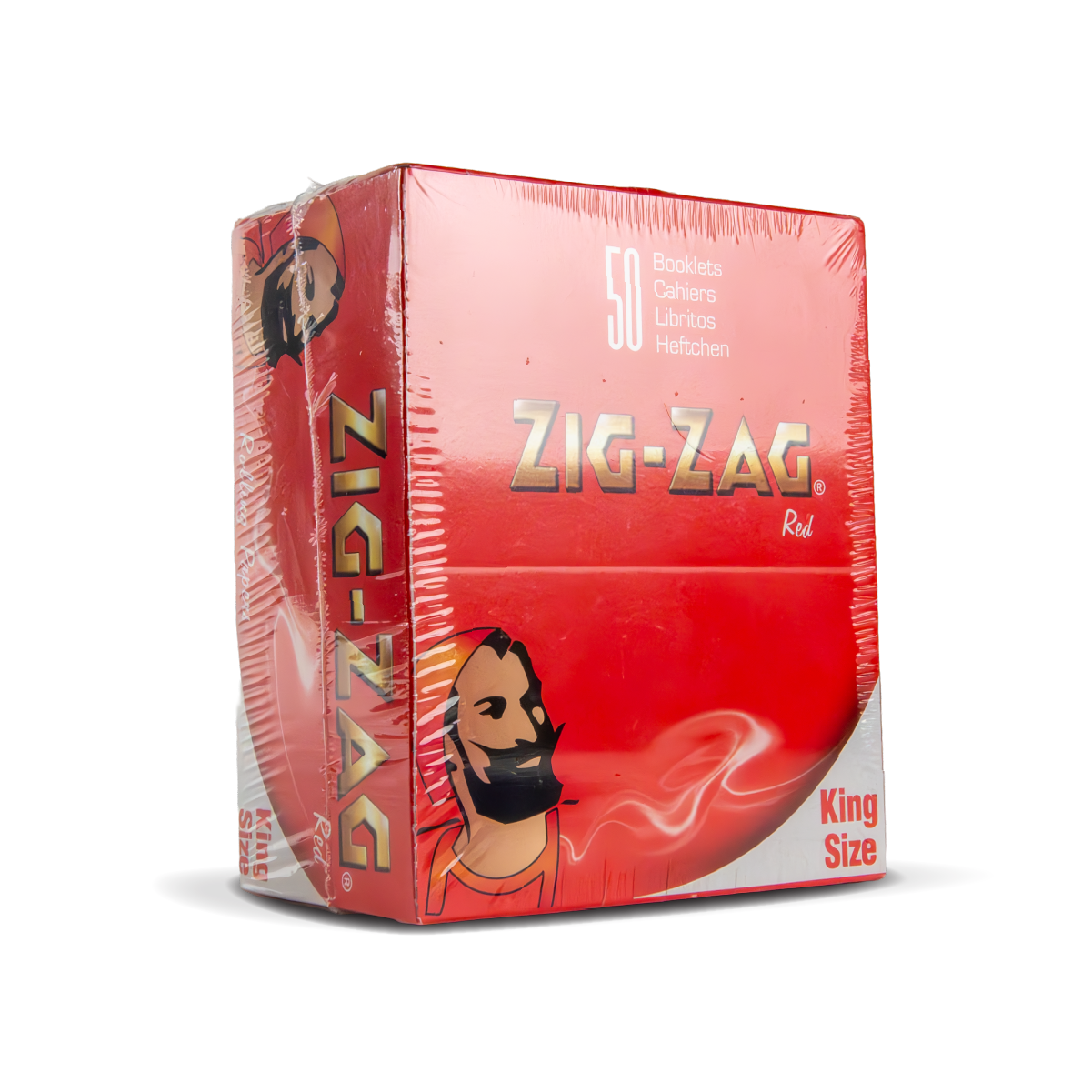 Zig Zag Rolling Papers: Red - King Size (50 Pack)