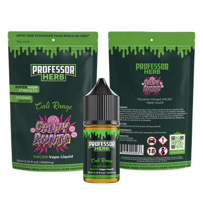 Professor Herb H4CBD Vape Liquid 5000mg 30ml - Candy Runts