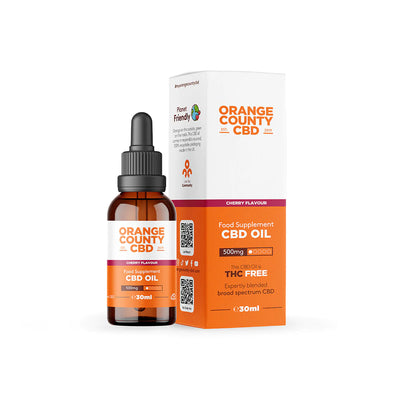 Orange County CBD Broad Spectrum Oil 30ml - Cherry