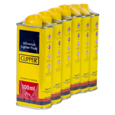 Clipper Universal Lighter Fluid 100ml (6 pcs)