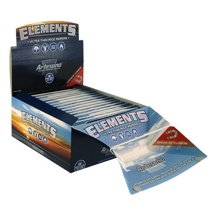 Elements Ultra-Thin Artesano Tray Papers & Tips-Elements-Blazed Wholesale