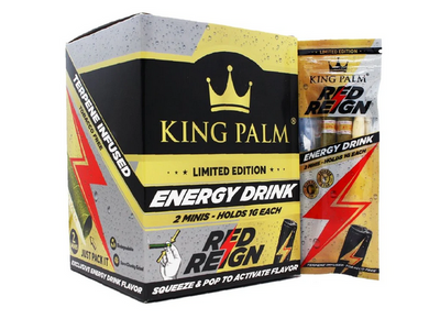 King Palm Terpene Infused Leaf Rolls (1gram) - Energy Drink