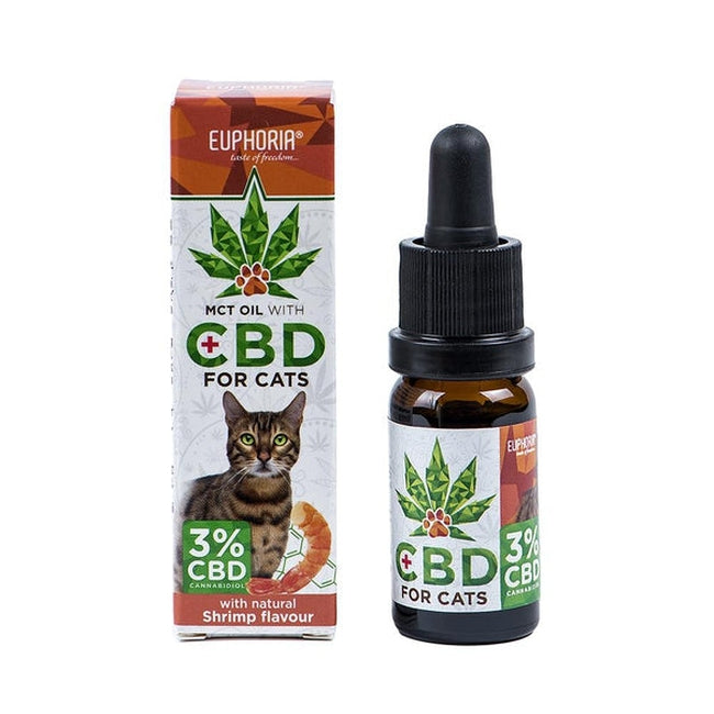 Euphoria CBD Oil For Cats 3% - Shrimp-Euphoria-Blazed Wholesale