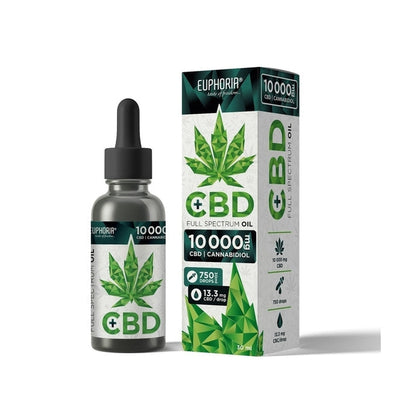 Euphoria Full Spectrum CBD Oil 10,000mg 30ml