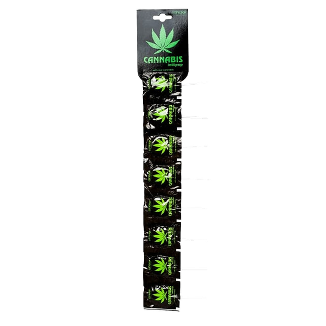 Euphoria Retail Flat Lollipops Strip (10pcs)-Euphoria-Blazed Wholesale