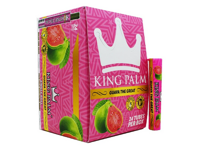 King Palm Terpene Infused Leaf Mini Tubes (1gram) - Guava The Great