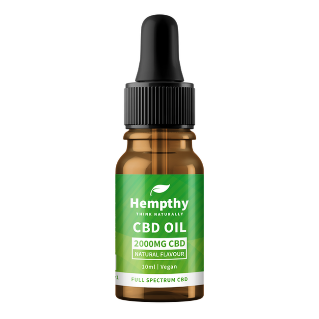 Hempthy Full Spectrum CBD Tincture Oil 10ml-Hempthy-Blazed Wholesale