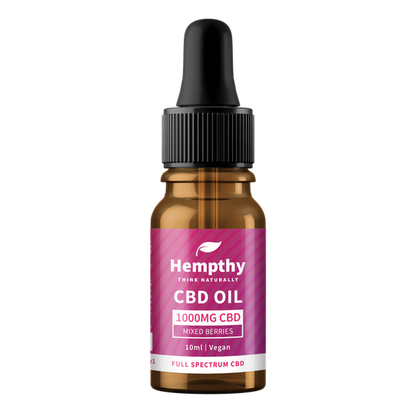 Hempthy Full Spectrum Mixed Berry CBD Tincture Oil 10ml-Hempthy-Blazed Wholesale