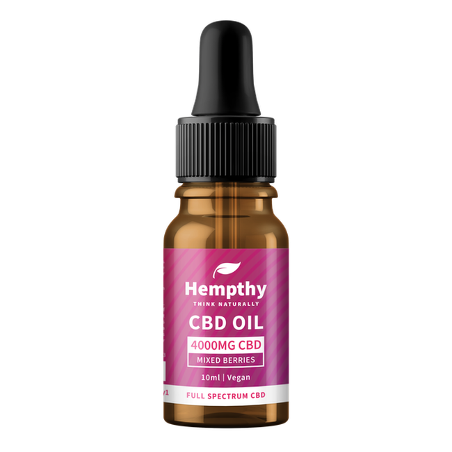 Hempthy Full Spectrum Mixed Berry CBD Tincture Oil 10ml-Hempthy-Blazed Wholesale
