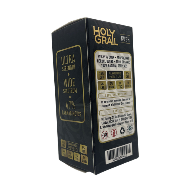 Holy Grail Kush Super Wide Spectrum Herbal Blend - OG Kush-Holy Grail-Blazed Wholesale