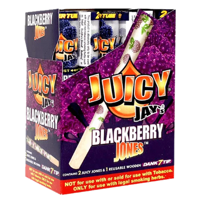 Juicy Jay's Blackberry Jones Flavoured Cones