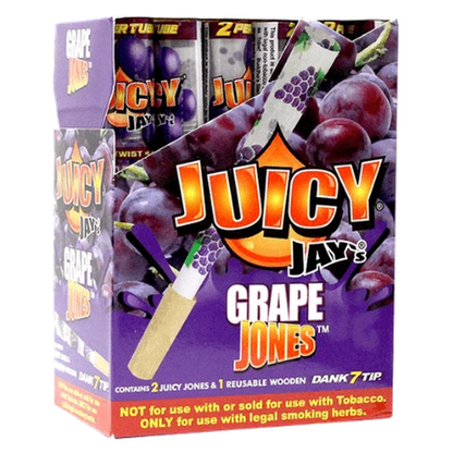 Juicy Jay's Grape Jones Flavoured Cones-Juicy Jays-Blazed Wholesale