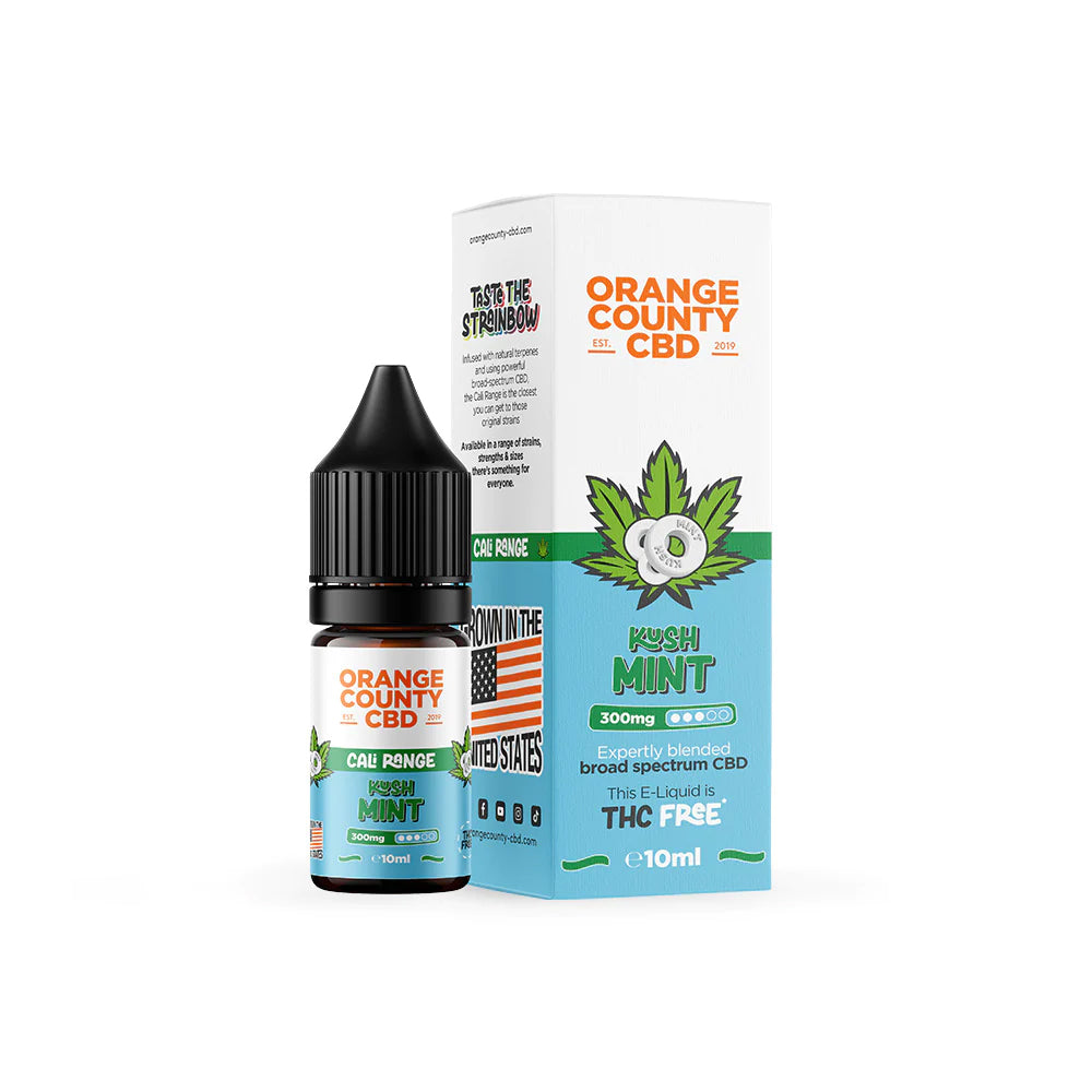 Orange County CBD Cali Range E-liquid 300mg 10ml