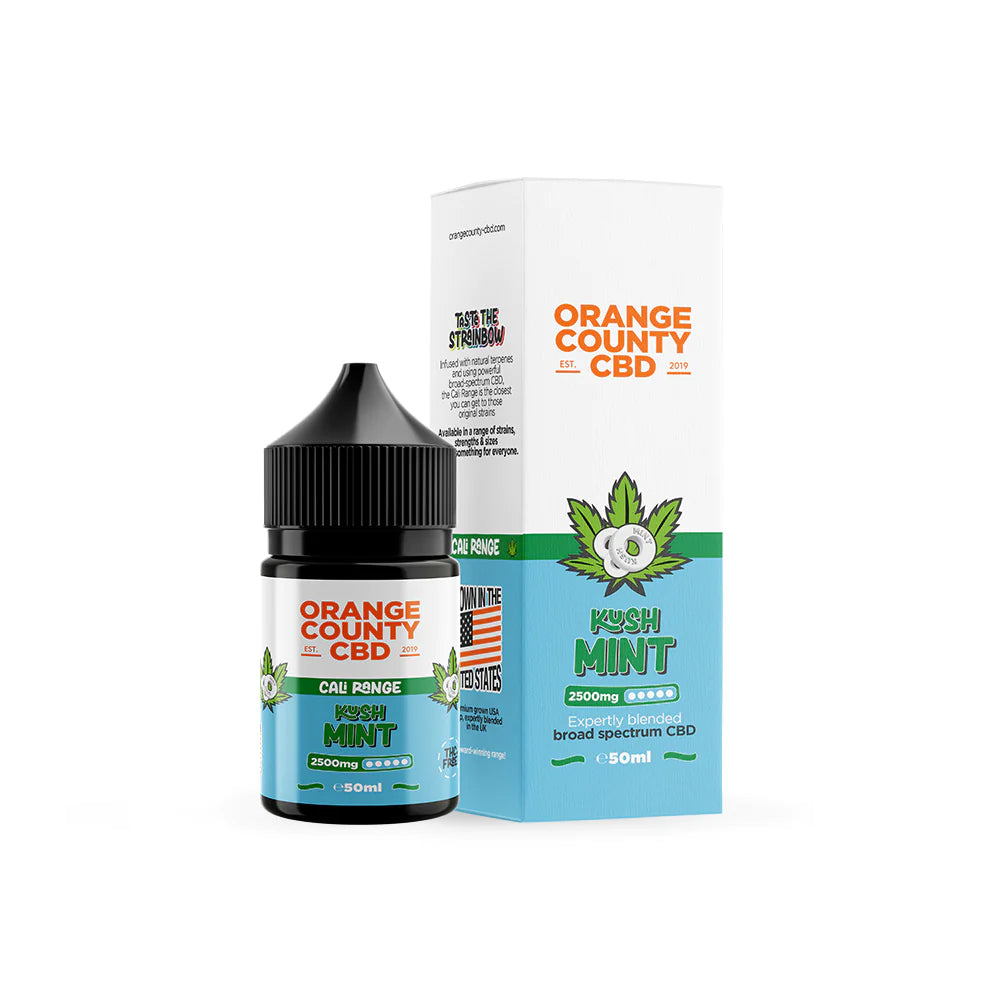 Orange County CBD Cali Range E-liquid 2500mg 50ml