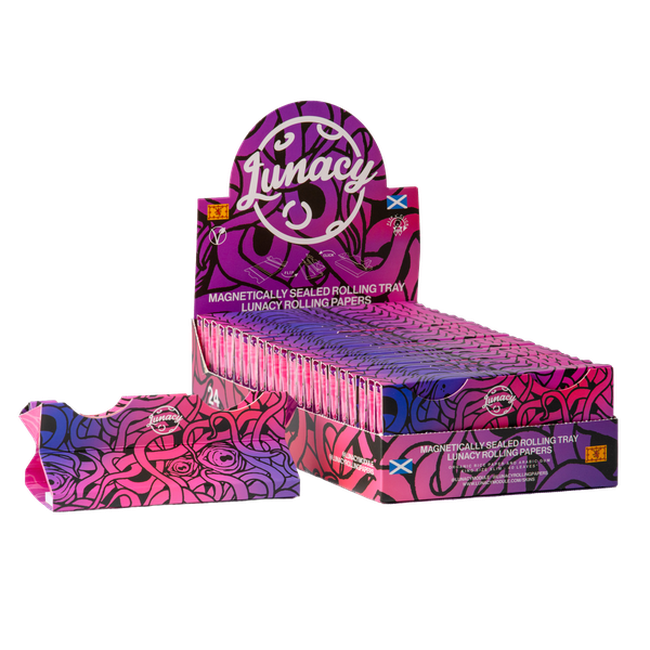 Lunacy Rolling Tray Rolling Papers & Tips-Lunacy-Blazed Wholesale