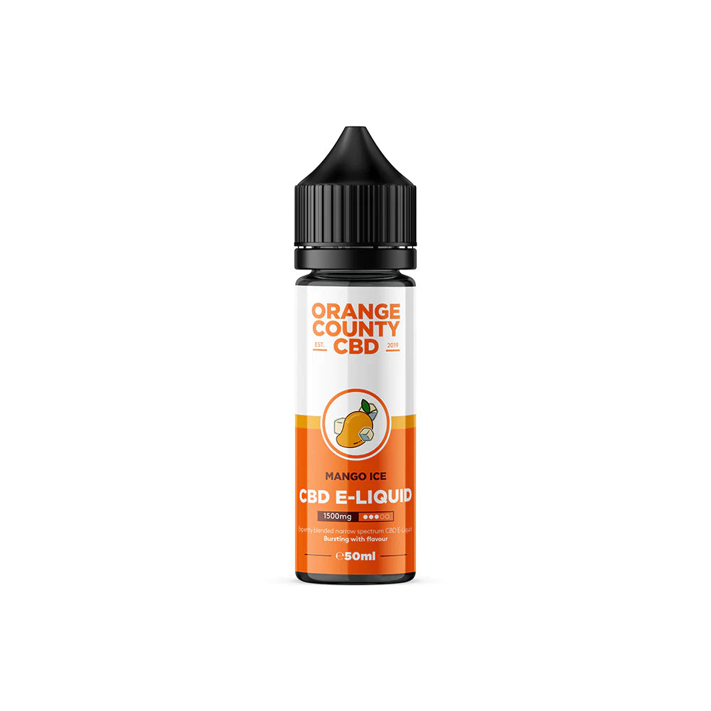 Orange County CBD E-liquid 1500mg 50ml